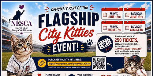 NESCA Flagship City Kittie's Event Tickets!!
