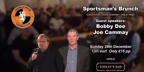 Lochgelly United Sportsmans Brunch