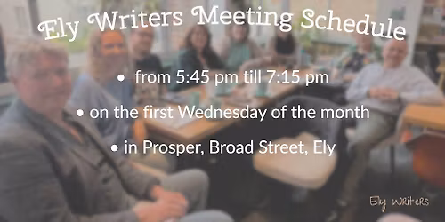 Ely Writers Meeting