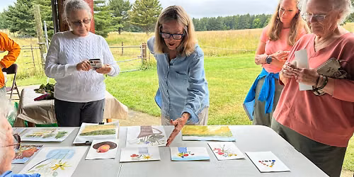 Beginner Watercolor Class at Angell Farm