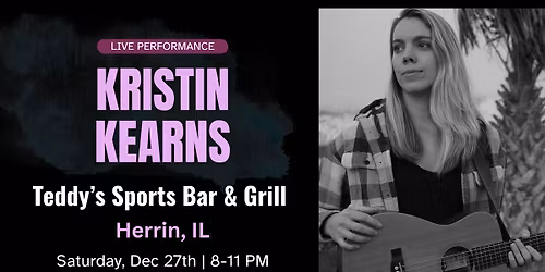 Live at Teddy's Sports Bar & Grill - Kristin Kearns