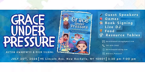 Grace Under Pressure: Autism Awareness and Book Signing Event