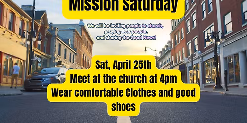 Mission Saturday! 