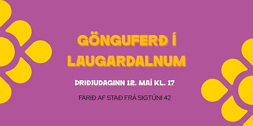 G\u00f6ngufer\u00f0 \u00ed Laugardalnum\/Walk in Laugardalur