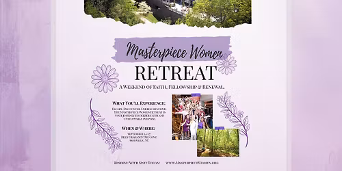 2026 Masterpiece Women Retreat - The Cove
