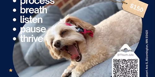 Tellington TTouch Workshop Relaxation with Dogs