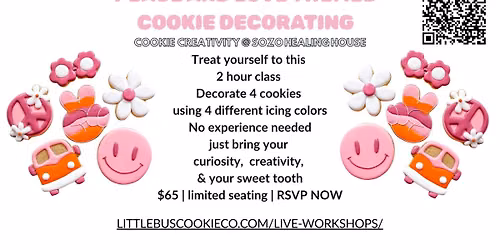 Groovy Sugar Cookie Decorating