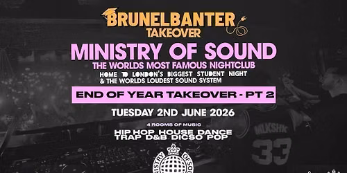 BRUNELBANTERS MINISTRY OF SOUND TAKEOVER END OF YEAR PART 2