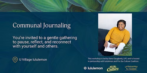 Communal Journal & Micropractices w\/ Dana Daugherty