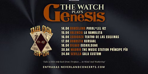 The Watch Plays Genesis Barcelona