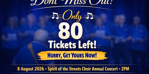 Annual Concert of Spirit of the Streets Choir