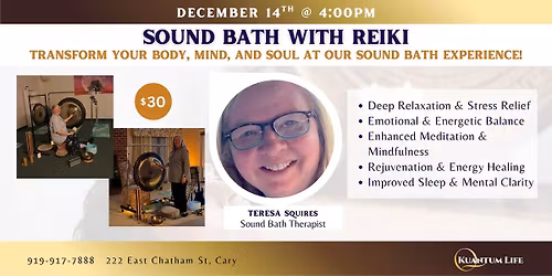 Soundbath with Reiki \u2013 A Deeply Healing Experience