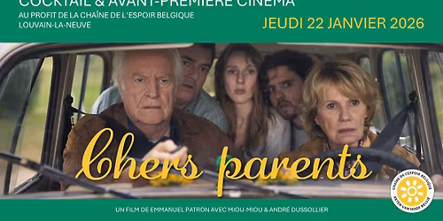 Cocktail et Avant-Premi\u00e8re du film "CHERS PARENTS"