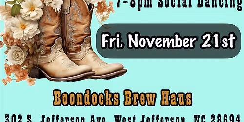 Line Dancing @ Boondocks - W. Jefferson - 11\/21 