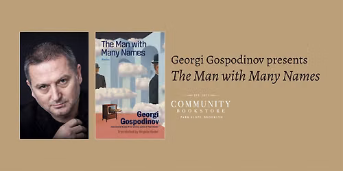 Georgi Gospodinov presents The Man with Many Names