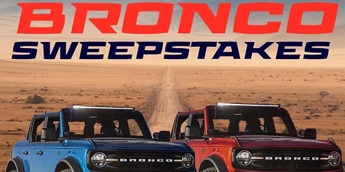 BRONCO SWEEPSTAKES
