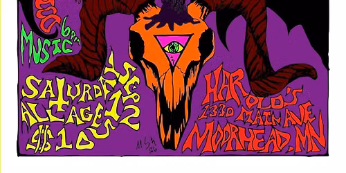 Goths on the Patio: Zero Place, Loum, Disappear Forever, Miikana and Ashtray Girl at Harold\u2019s