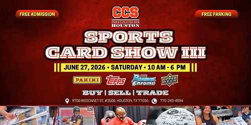 Houston Sports Card Show III
