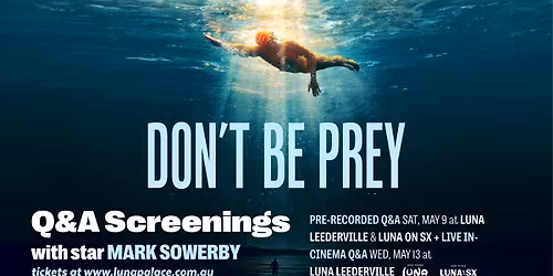 Don't Be Prey Pre-Recorded Q&A at Luna on SX