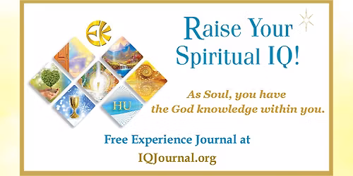 Raise Your Spiritual IQ!\u2014ECK Info Table at Austin Metaphysical Fair