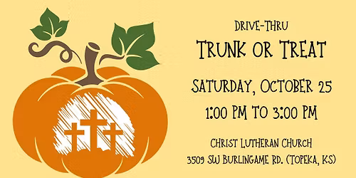 Drive-Thru Trunk or Treat