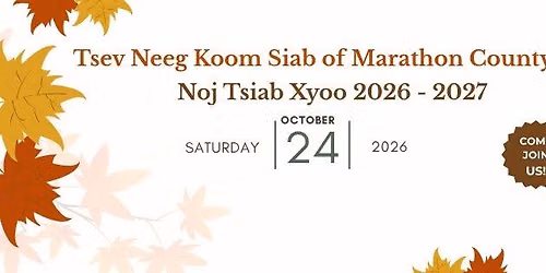 TNKS of Marathon County Noj Tsiab Xyoo 2026