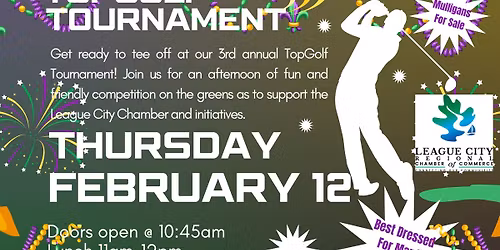 3rd Annual Swing for a Cause Top Golf Tournament