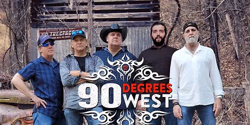 90 Degrees West Returns to Boomtown Casino in Harvey