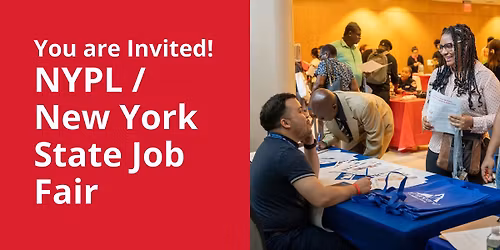 You Are Invited! NYPL \/ New York State Job Fair