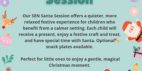 SEN Santa Session at Wee'uns World