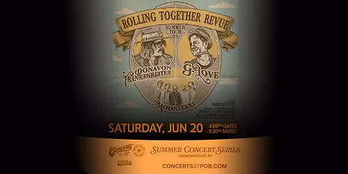 Rolling Together Revue Tour - G. Love, Donavon Frankenreiter, Moon Taxi at Concerts at POB