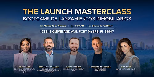 THE LAUNCH MASTERCLASS
