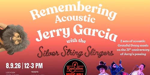 Remembering Acoustic Jerry Garcia with the Silver String Slingers