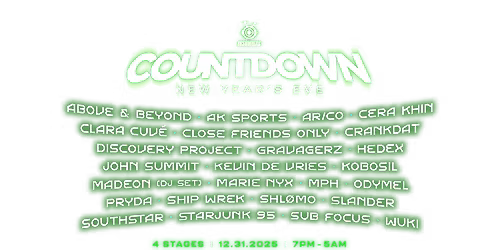 Parking Countdown NYE SoCal (18+)
