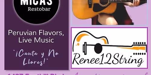 Renee12String Live at Mica's Restobar