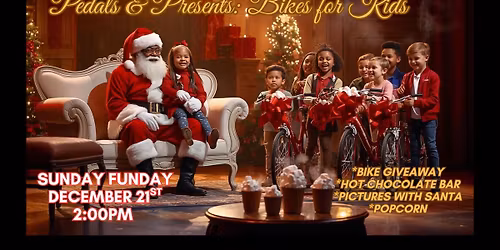 Pedals & Presents Bikes for Christmas