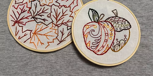 Fall Hand Embroidery with Maria Andrus