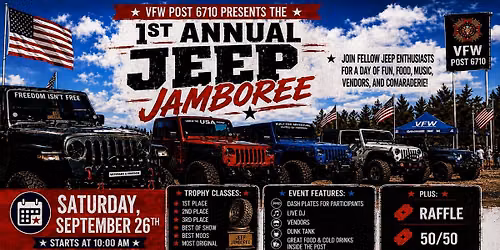 VFW 6710 1st Annual Jeep Jamboree