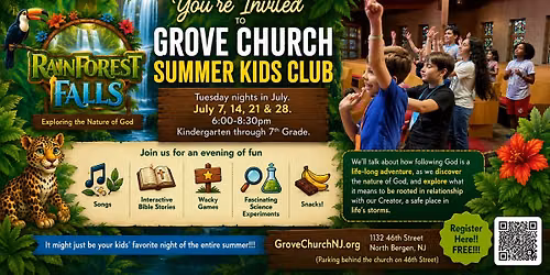 Grove Summer Kids Club 2026