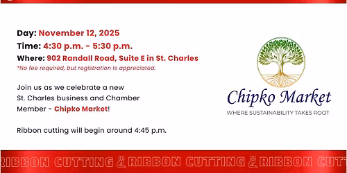 Ribbon Cutting: Chipko Market