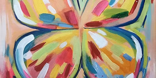 Paint and Sip: Radiant Butterly