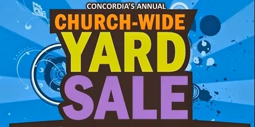 Annual Indoor Yard Sale