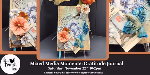Mixed Media Moments: Gratitude Journal