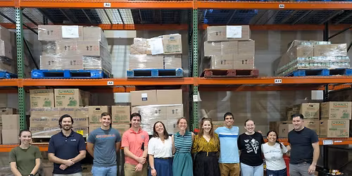 St James Young Professional Food Distribution at St. Lucy Warehouse