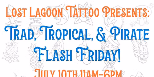 Traditional, Tropical, & Pirate Flash Friday!