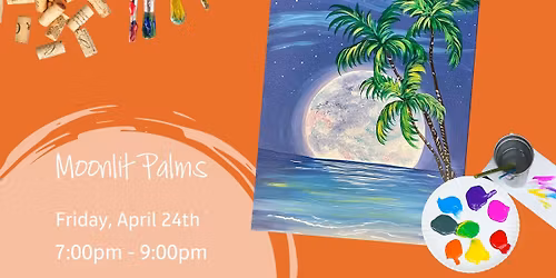 Moonlit Palms
