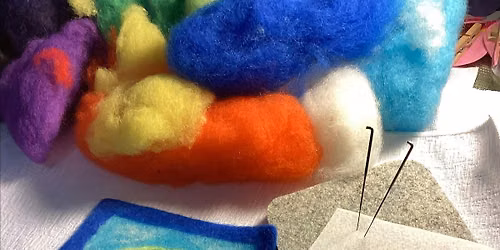 Needle Felting - Mug Rug
