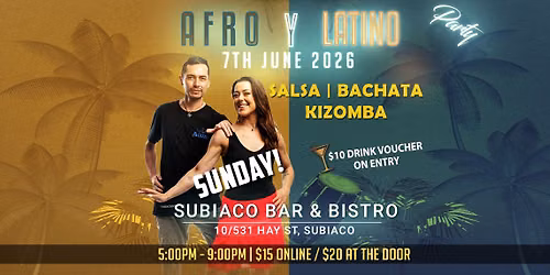 Afro Y Latino SBK June 7th!