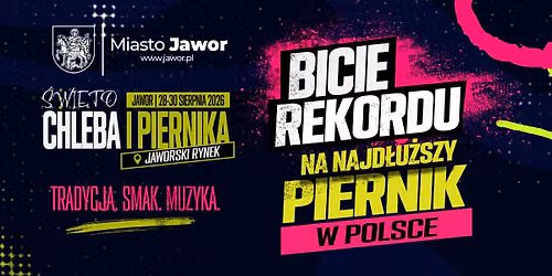 JAWOR | Bicie rekordu na najdłuższy PIERNIK w Polsce — Rynek 1, 59-400 Jawor, Poland
