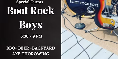Saturday Under the Oaks with Boot Rock Boys